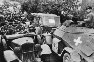 Traffic Prints: German Army on the road to Brest - Litovsk, 1939