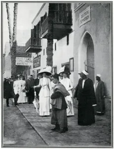 Visiting Prints: German Crown Princess at Assouan, Egypt