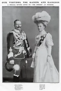 Visiting Prints: German Emperor and Empress Visiting England 1907
