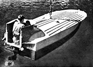 1944 Prints: German Explosive Motorboat; Second World War, 1944