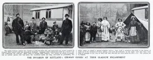 Camp Prints: German gipsies in Scotland
