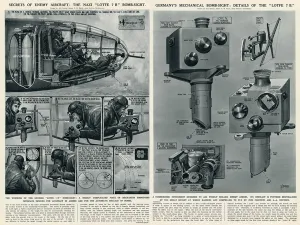 Luftwaffe Prints: German Lotfe 7B bomb sight by G. H. Davis