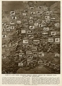 Operations Prints: German plants raided by Allied bombing, by G. H. Davis