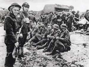 Shortly Prints: German Prisoners, Normandy; Second World War, 1944