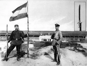 Germ Prints: A German saw-edge bayonet in actual use in the war: The Germ