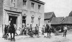 Cafe Prints: German soldiers in Mouland