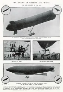 Early Prints: Germany and France - Conquest of the Air 1907