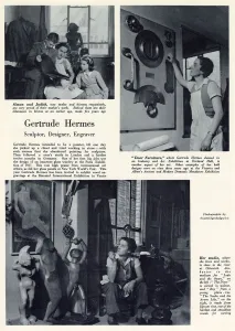 1940 Prints: Gertrude Hermes - Sculptor, Designer, Engraver