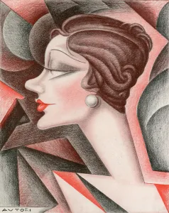Stylised Prints: Gertrude Lawrence by Autori