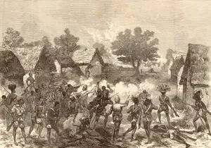 Ashanti Prints: Gifford Storms Village