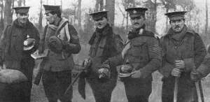 Commissioned Prints: Gifts from Germans following the Christmas truce, WW1