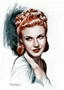Actress Prints: Ginger Rogers by G. Cattermole