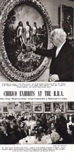 1949 Prints: Giorgio de Chirico exhibits