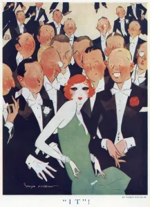 Flappers Prints: The It Girl by George Whitelaw