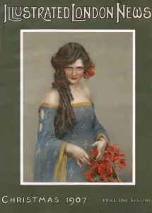 Romantic Prints: Girl with poppies
