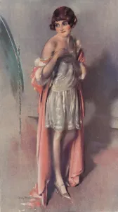 Celanese Prints: Girl in underwear by Bevan Petman