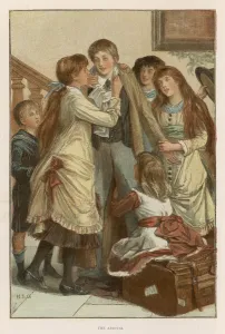 Mixed Prints: Girls Welcome Brother