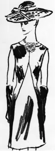 Glamour Prints: Givenchy fashion, 1964