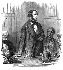 Manchester Prints: Gladstone in 1853
