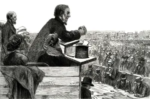 Gathering Prints: Gladstone addresses a crowd on Blackheath