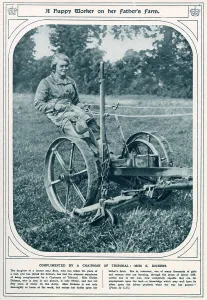 Works Prints: Gladys Dickens, fifteen years of age a daughter of a farmer in Eton