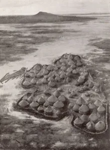 Ancient Prints: Glastonbury Lake Village