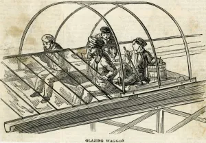 Paxton Prints: THE GLAZING WAGON 1851