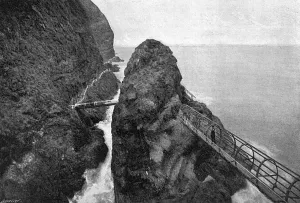 Steel Prints: Gobbins cliff path