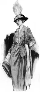 Fife Prints: Going Away gown and furs of the Duchess of Fife