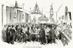 Metals Prints: Gold in California 1852