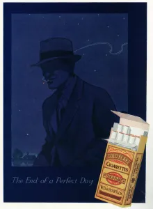 Cigarette Prints: Gold Flake cigarettes advertisement