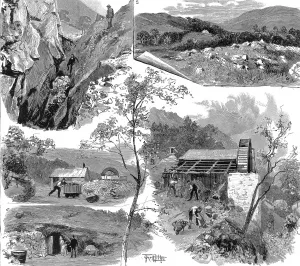 Taking Prints: Gold Mining at Gwynfynnydd, North Wales, 1888