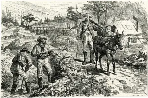Metals Prints: GOLD PROSPECTOR / COLORADO