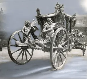 1953 Prints: Gold State Coach, Coronation 1953