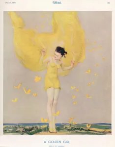 Colour Prints: A Golden Girl by Barribal