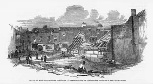 Golden Prints: Golden Square, Soho, 1853