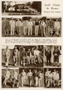 Golfers Prints: Golf Clubs at Home - Woodcote Park, Coulsdon