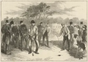 Hole Prints: Golf Match on Blackheath