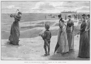 Gloucestershire Prints: Golf / Minchinhampton