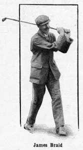 Golfer Prints: Golfer James Braid