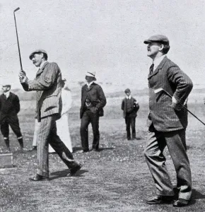 Golfing Prints: Golfer James Braid at Edinburgh