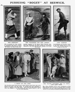 Golfers Prints: Golfers at the Redan, North Berwick