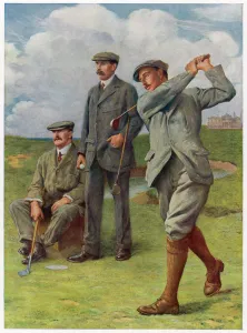 Drives Prints: Golfing Trio