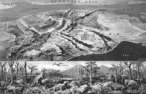 Dinosaur Prints: Gondwanaland - a reconstruction