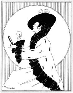 Millinery Prints: Gooch hat, WWI