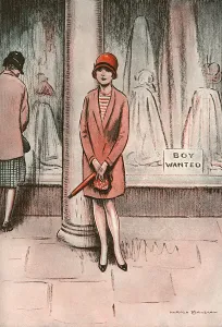 Shopping Prints: A Good Position by Harold Earnshaw