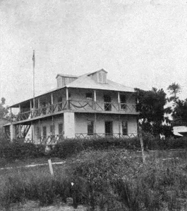 Insurrection Prints: Government House, Bonthe on Sherbro Island, Sierra Leone
