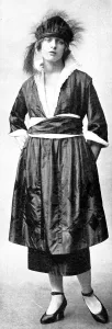 Taffeta Prints: A Gown for the Races, 1920