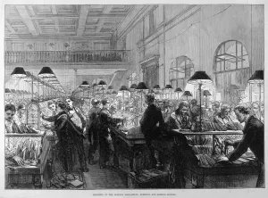 Letters Prints: Gpo Sorting, 1875