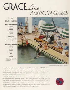 Cruise Prints: Grace Line Cruise / Iln